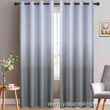 Grey Ombre Curtains with Grommet